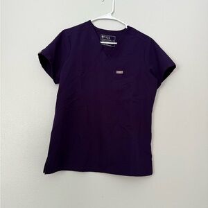 Figs Women's Purple Jam scrub set